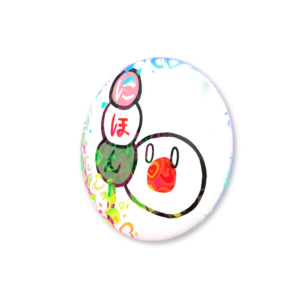 PBホログラム缶バッジ(日本)