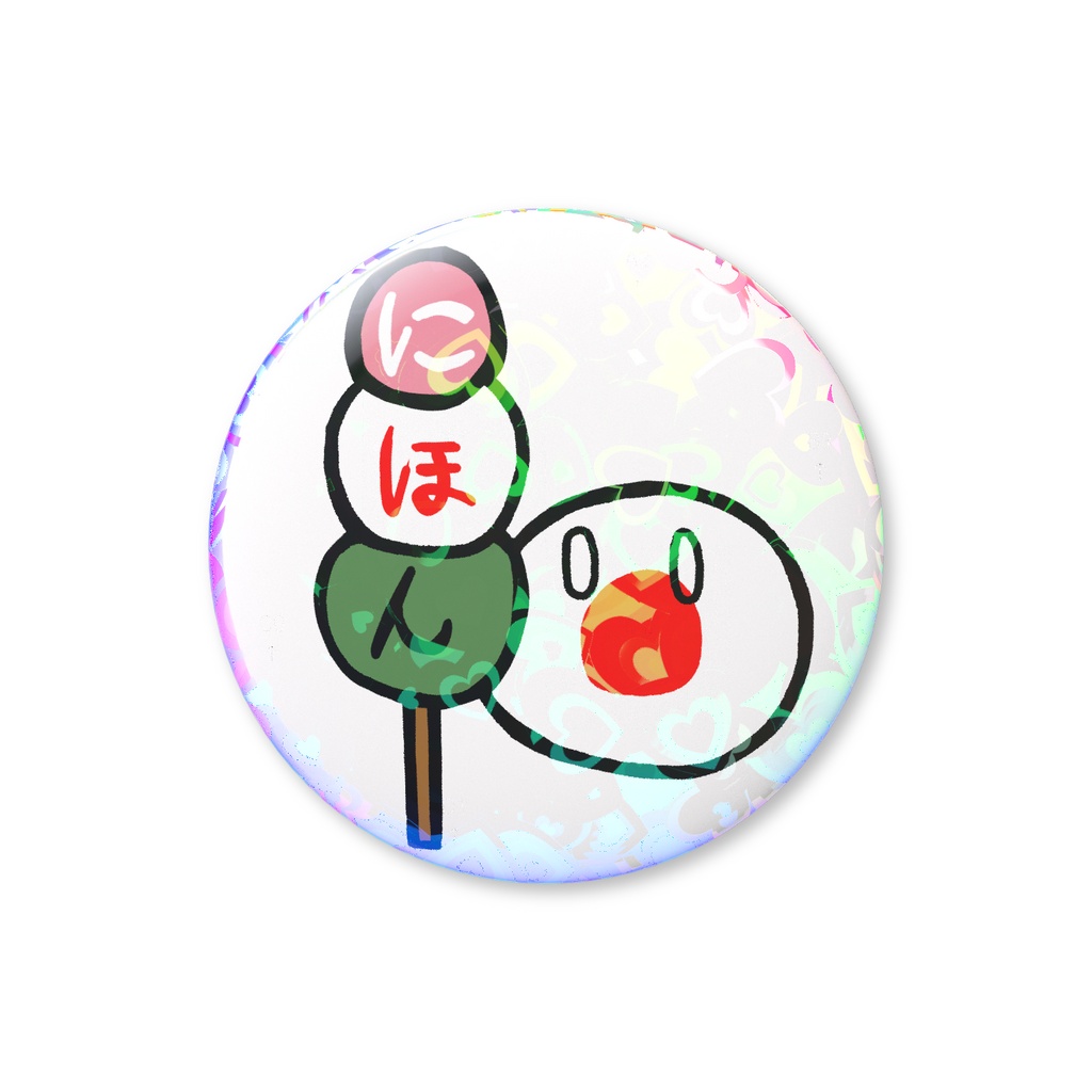 PBホログラム缶バッジ(日本)