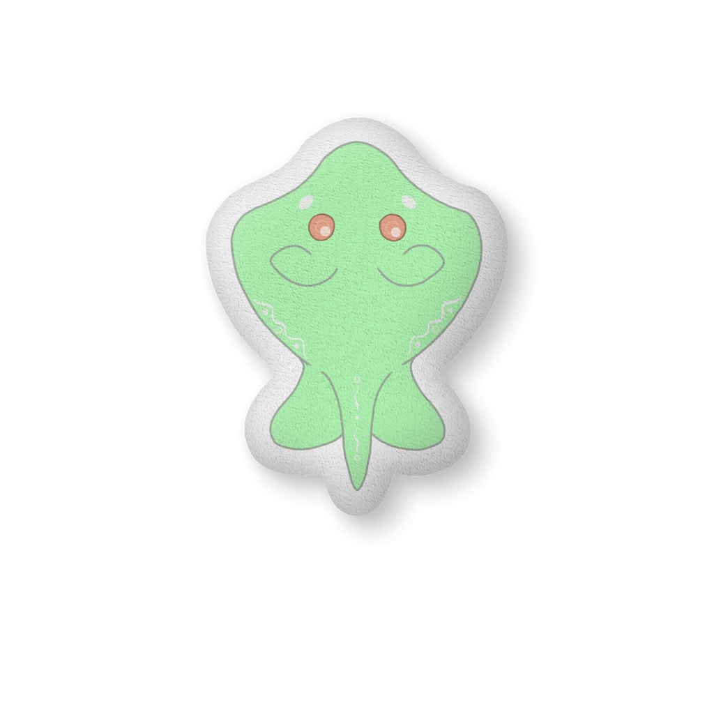 ふわふわクッション☆ぺたちゃんず！ ぺたんぎょ　【ふかふかクッション】
