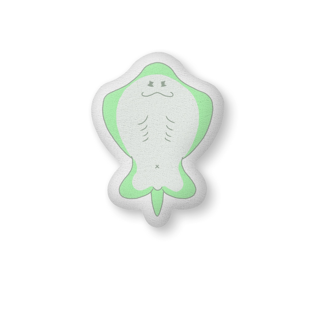 ふわふわクッション☆ぺたちゃんず! ぺたんぎょ 【ふかふかクッション】