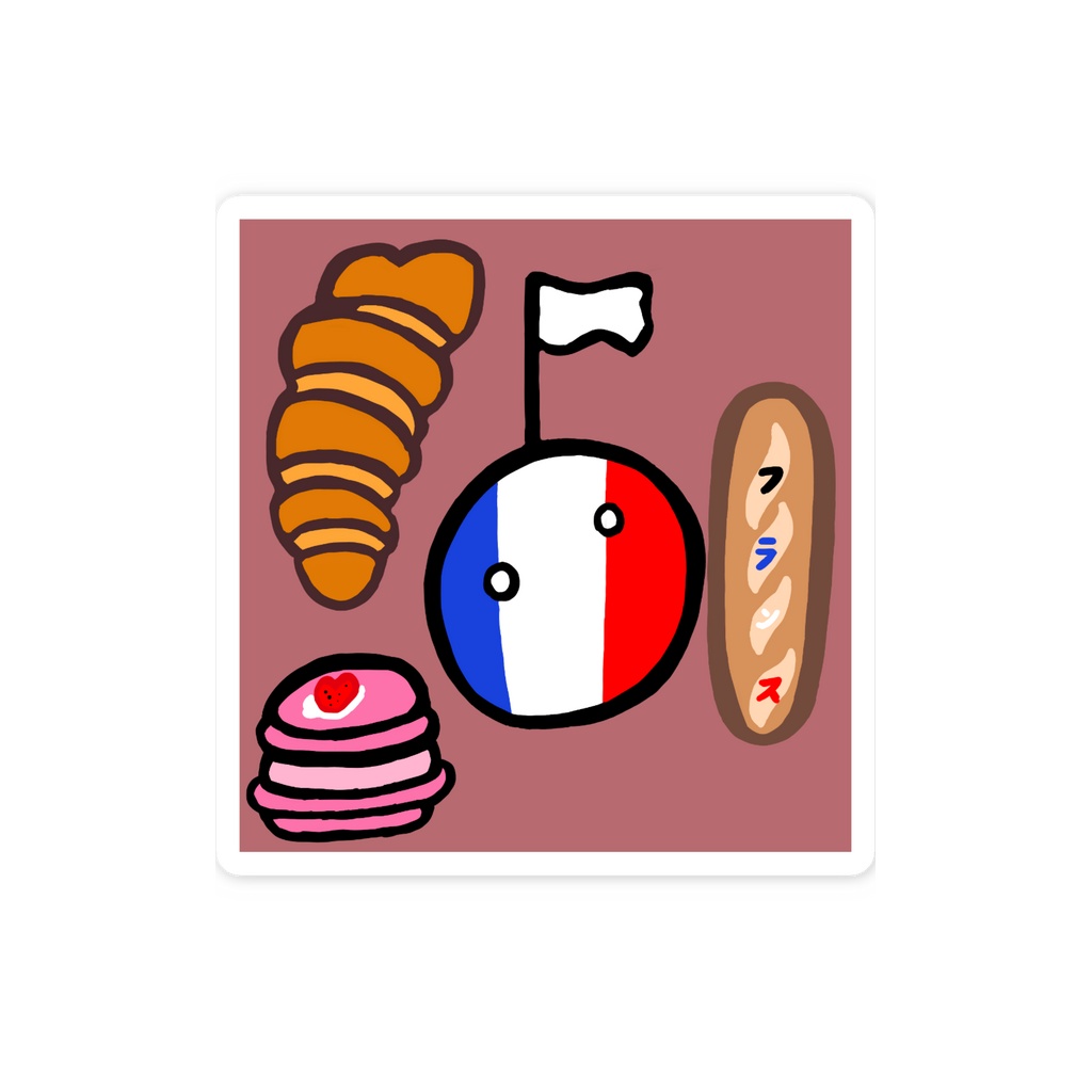 PBスマホステッカー(フランス)