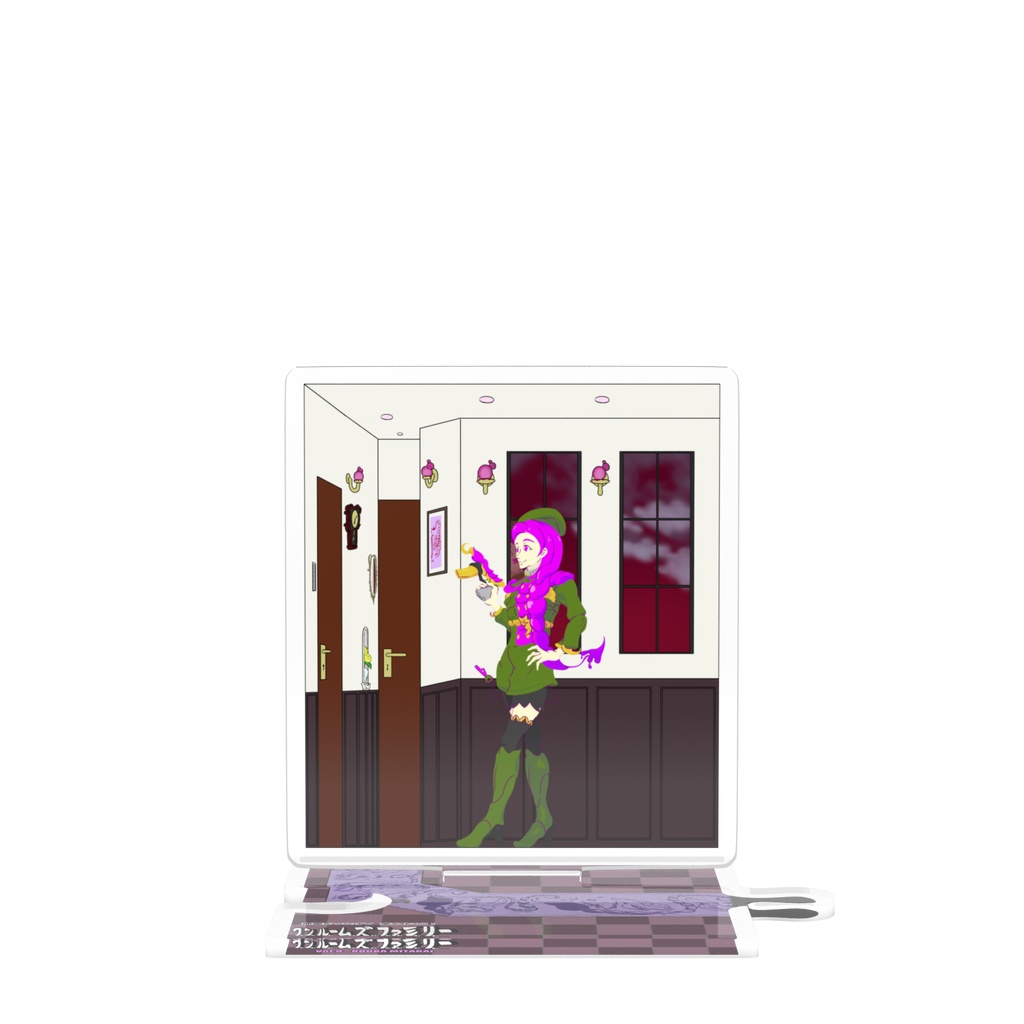 【オリジナルキャラクター】ワンルームズファミリーVol.09 廊下のローカ姉さん つながるアクスタ