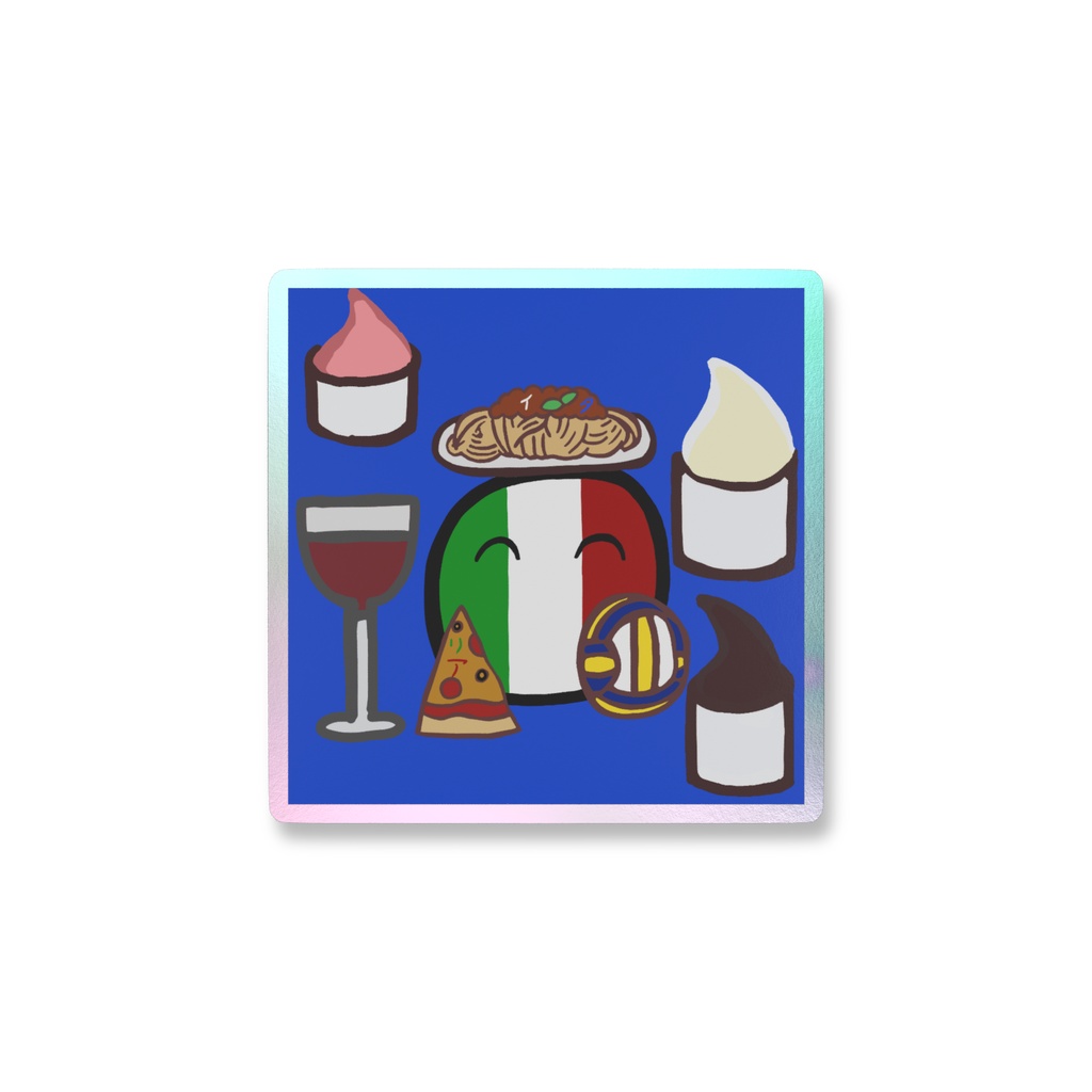 PBオーロラスマホステッカー(イタリア)