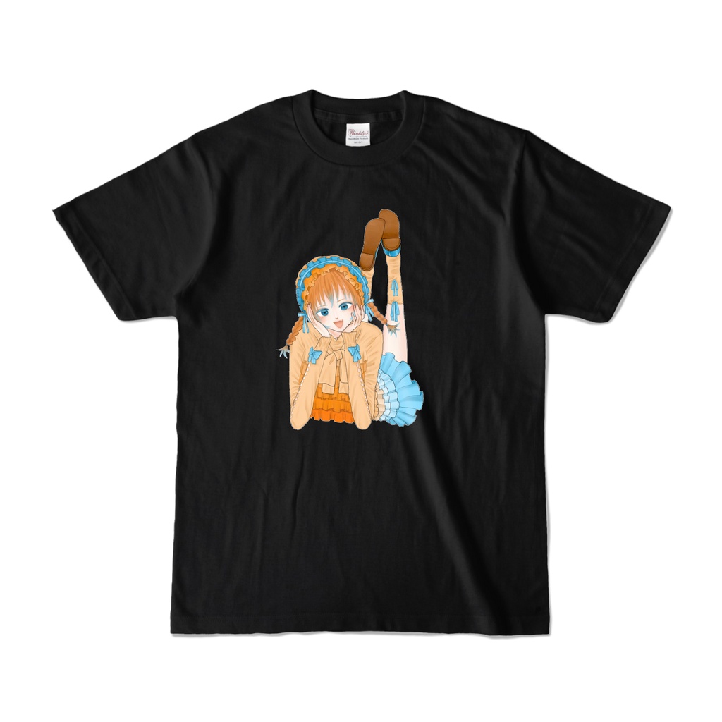 頬杖をつく女の子