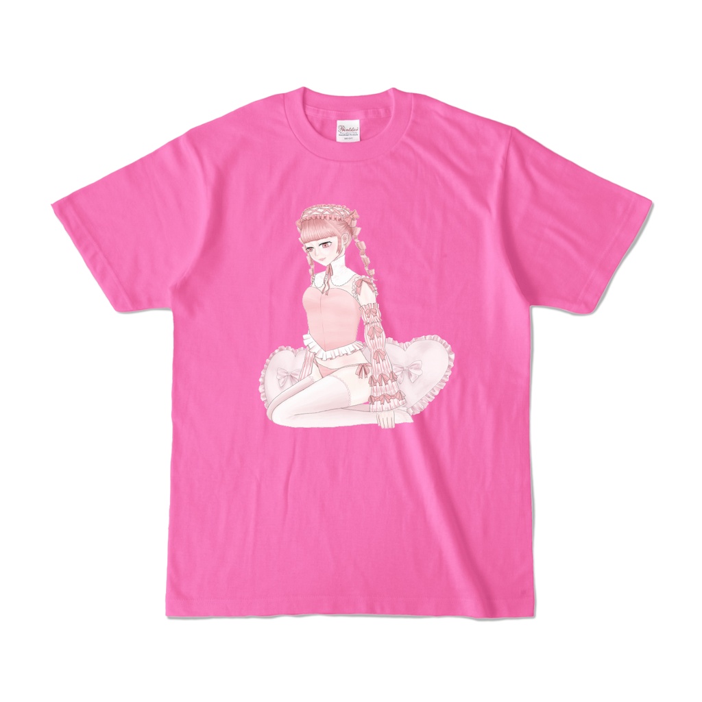 縦ロールの女の子 背景なし
