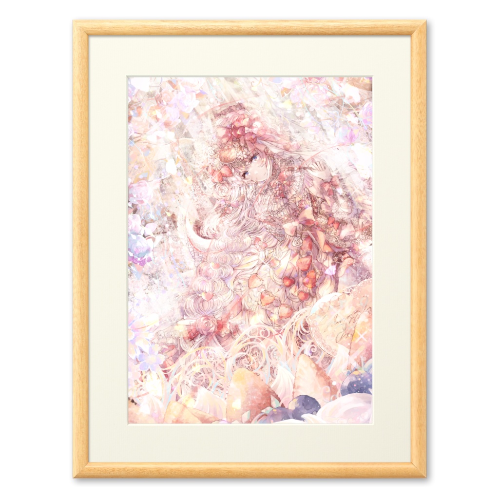 A4複製画 .結びの天使.