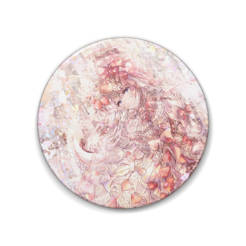 缶バッジ .結びの天使.