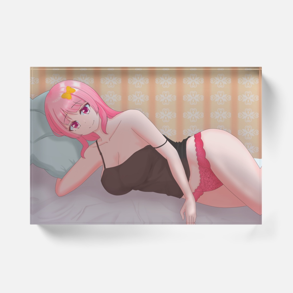 おやすみまっひーちゃんアクリルブロック