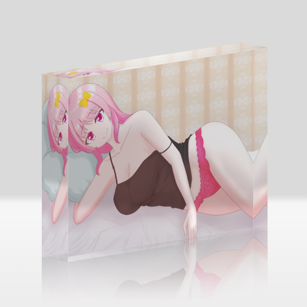 おやすみまっひーちゃんアクリルブロック