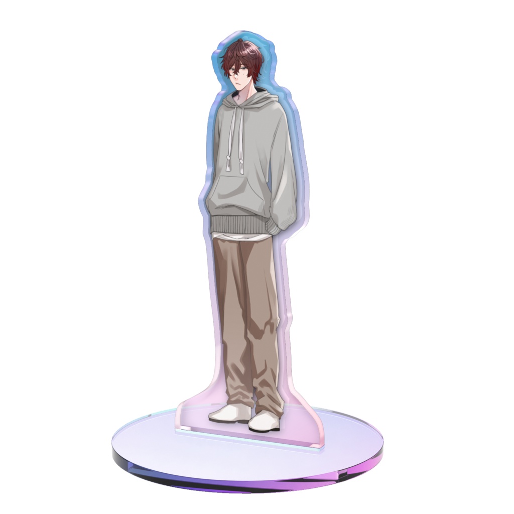 【鮎川結羽】オーロラアクリルスタンド