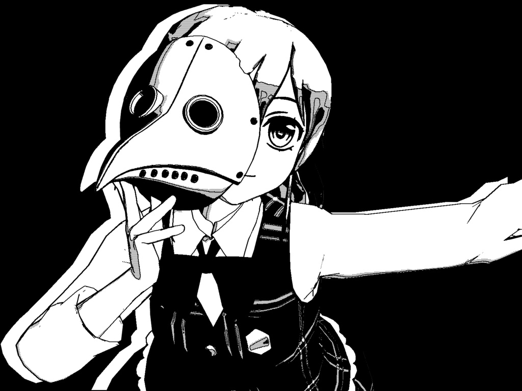 【3D】くちばしマスク3種