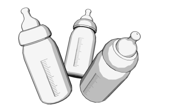 【3D】ほにゅうびん