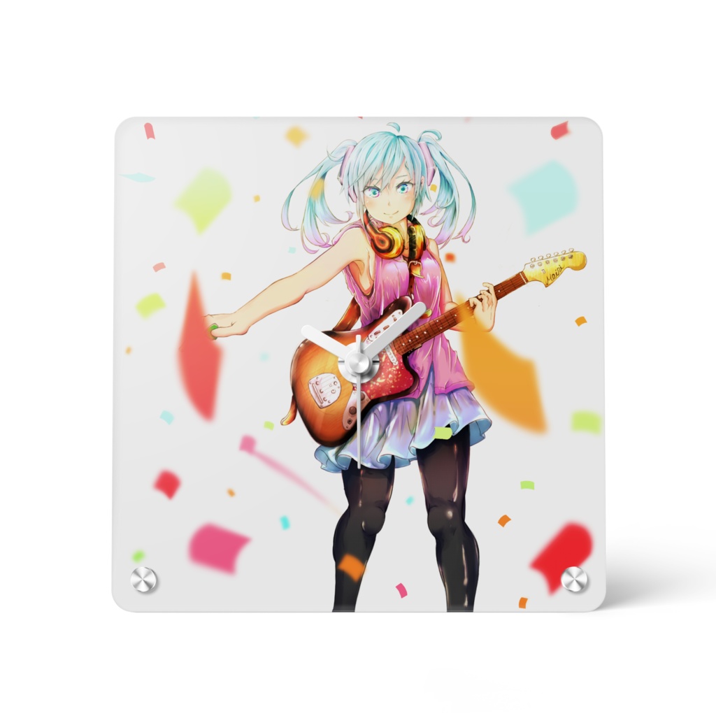 【MoiOne】初音ミクアクリル時計