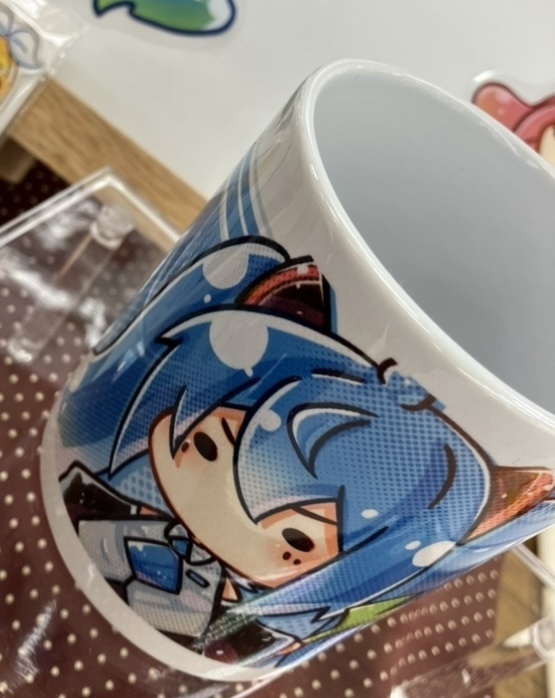 初音ミク マグカップ 『ねぎはおやつに入りますか？』