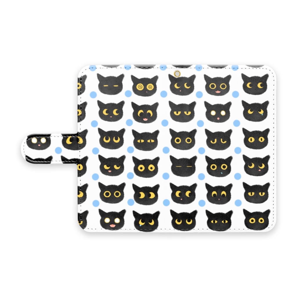 黒猫のタンゴ　ドットブルー