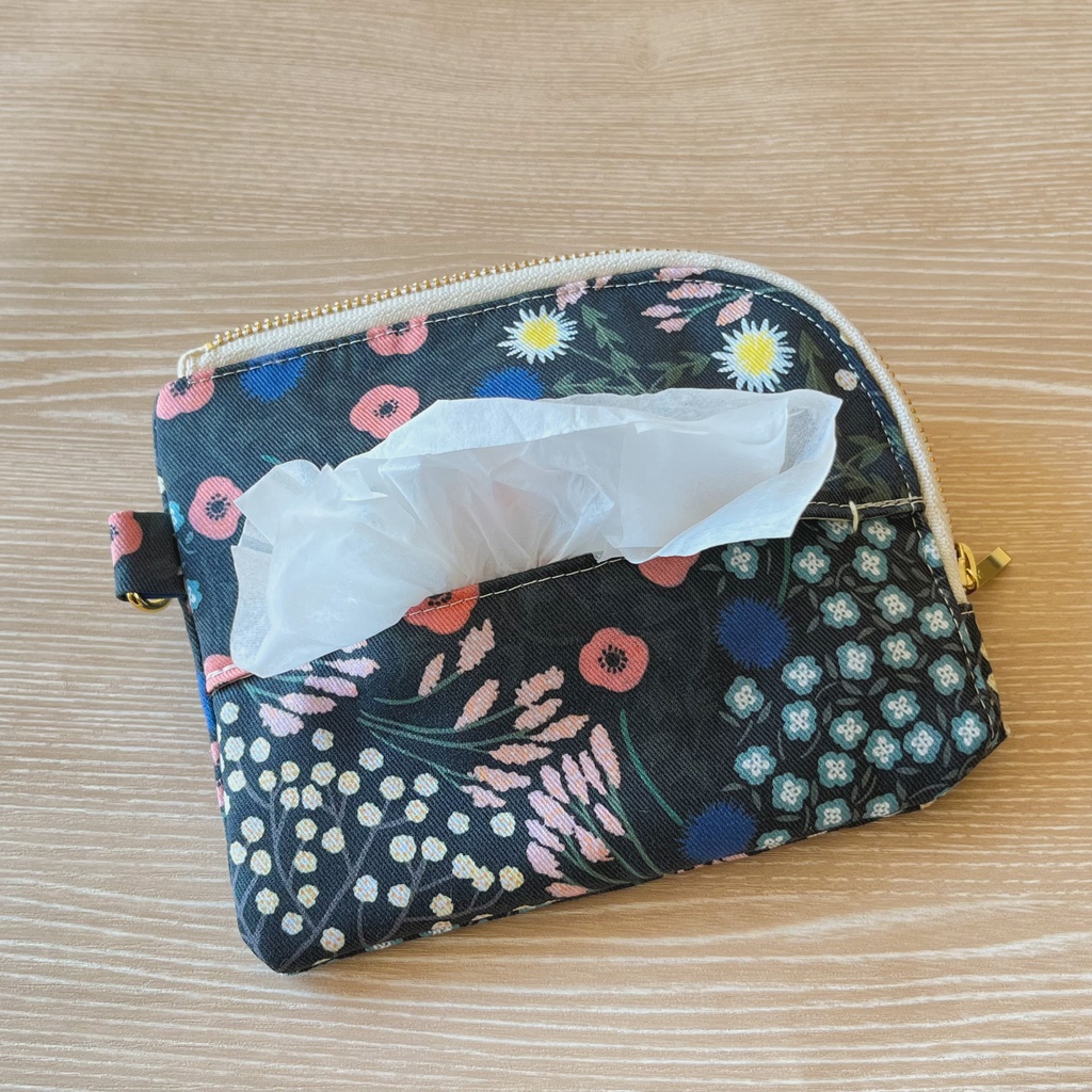 ティッシュも入る☆マスクポーチ