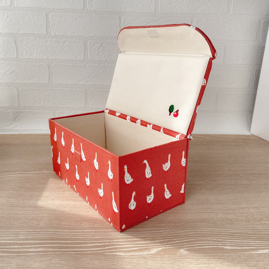 ふんわりまるい☆卓上マスクケース