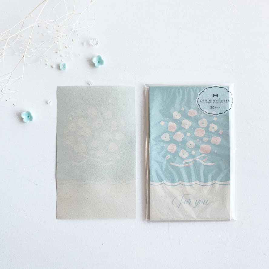 レトロな花束*デザインペーパー