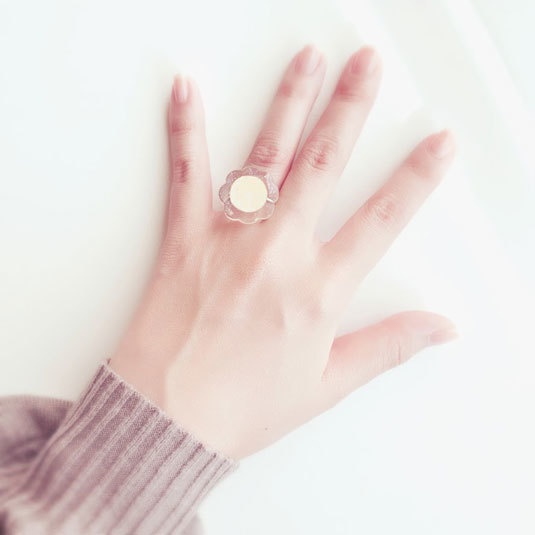 きらきら氷の指輪*