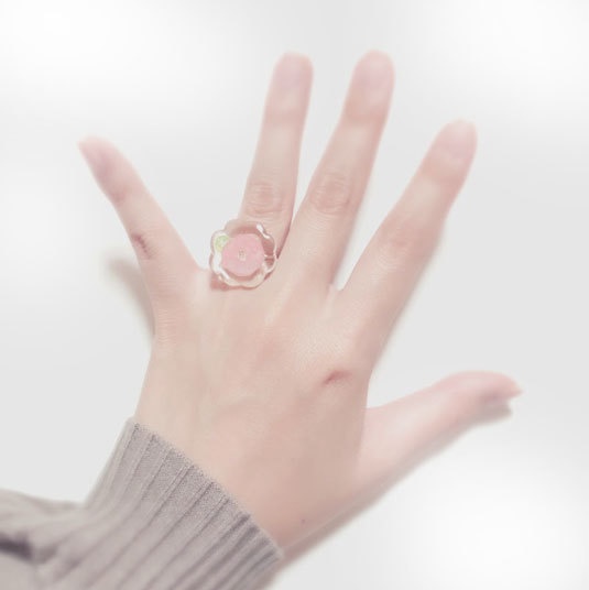 きらきら氷の指輪*