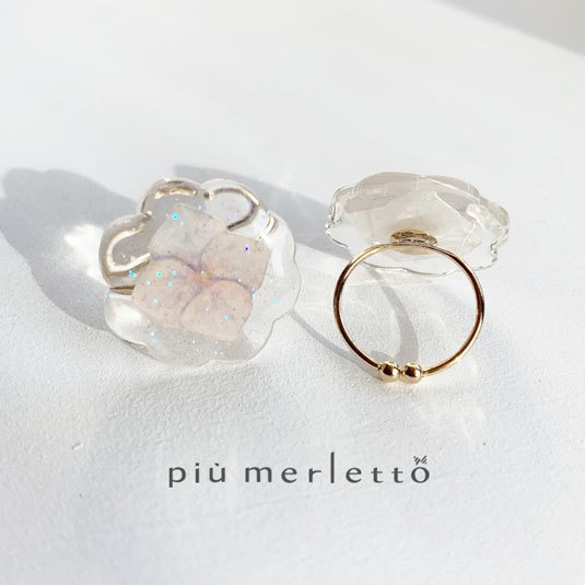 きらきら氷の指輪*