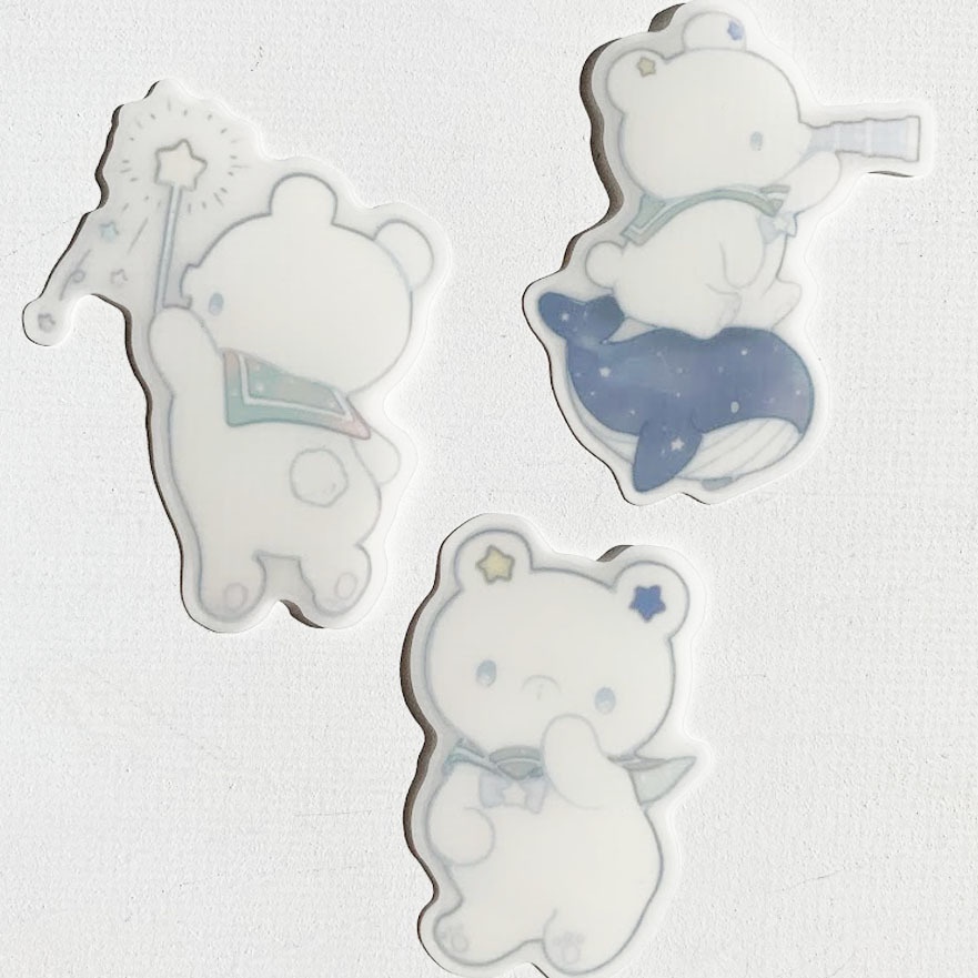 星くま*ステッカー