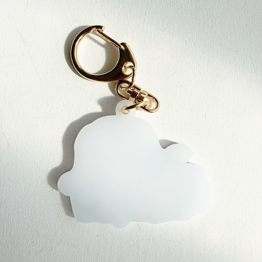 うさぎとおはな*アクリルキーホルダー