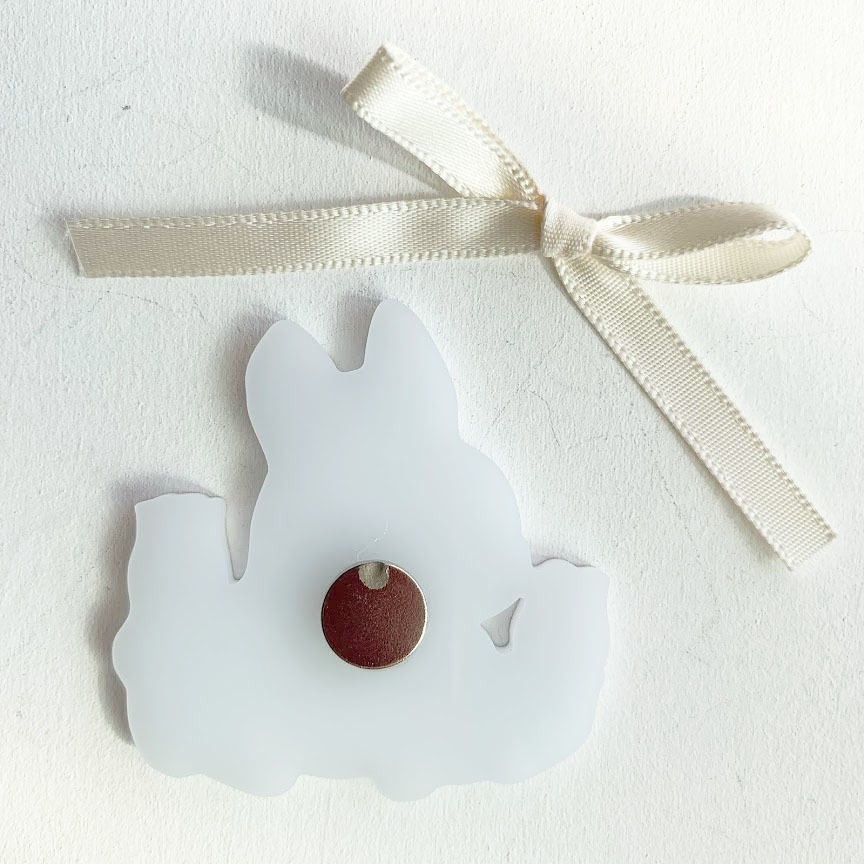 おはなとうさぎ*アクリルマグネット