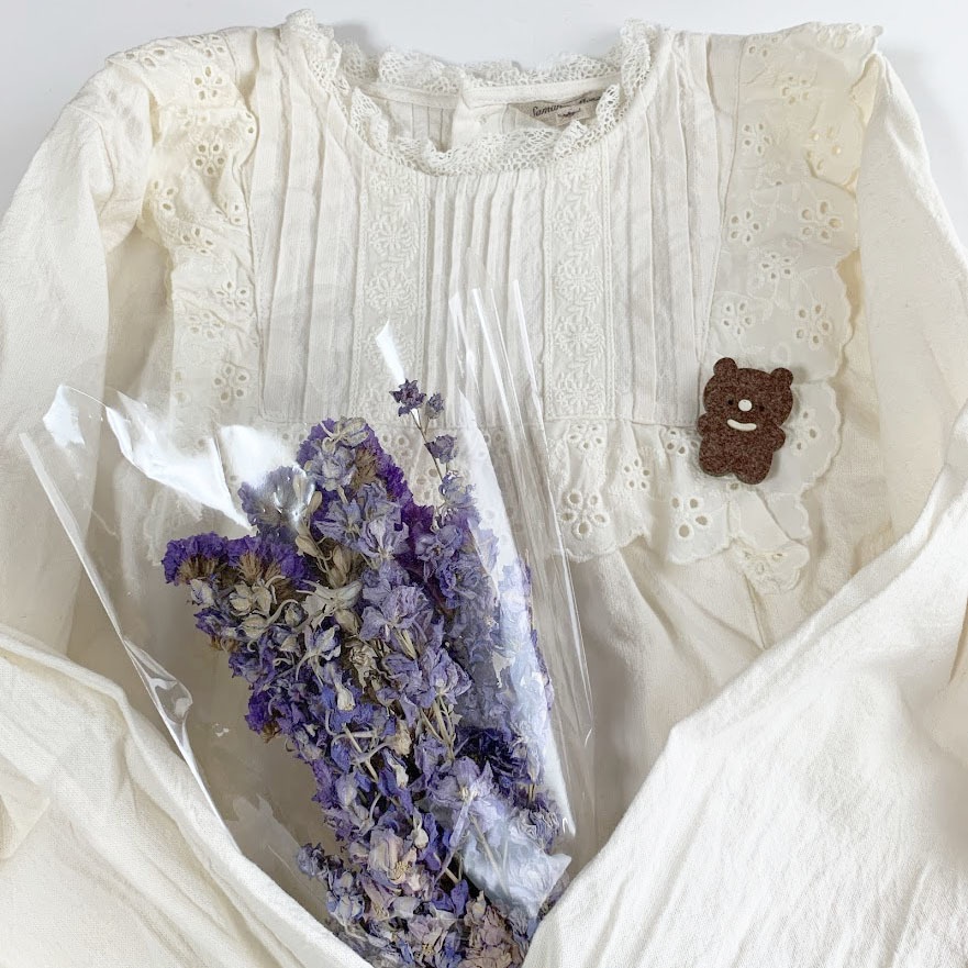 やわらかくま*フェルトのブローチ