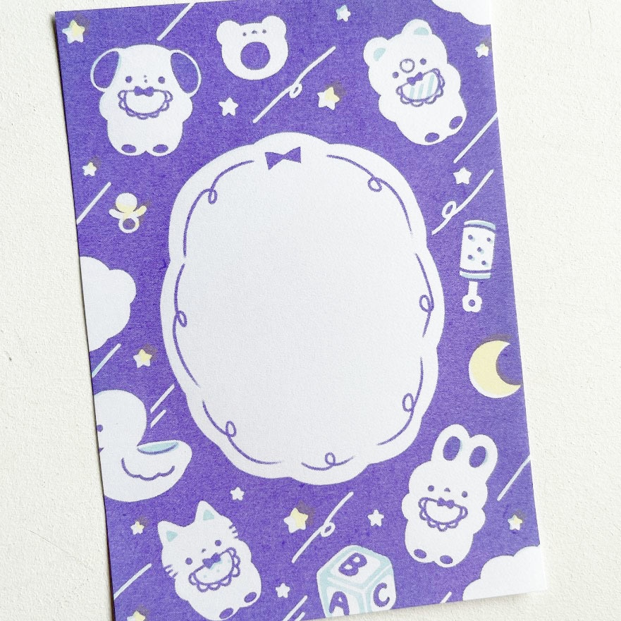 もちゃもちゃ*一筆箋