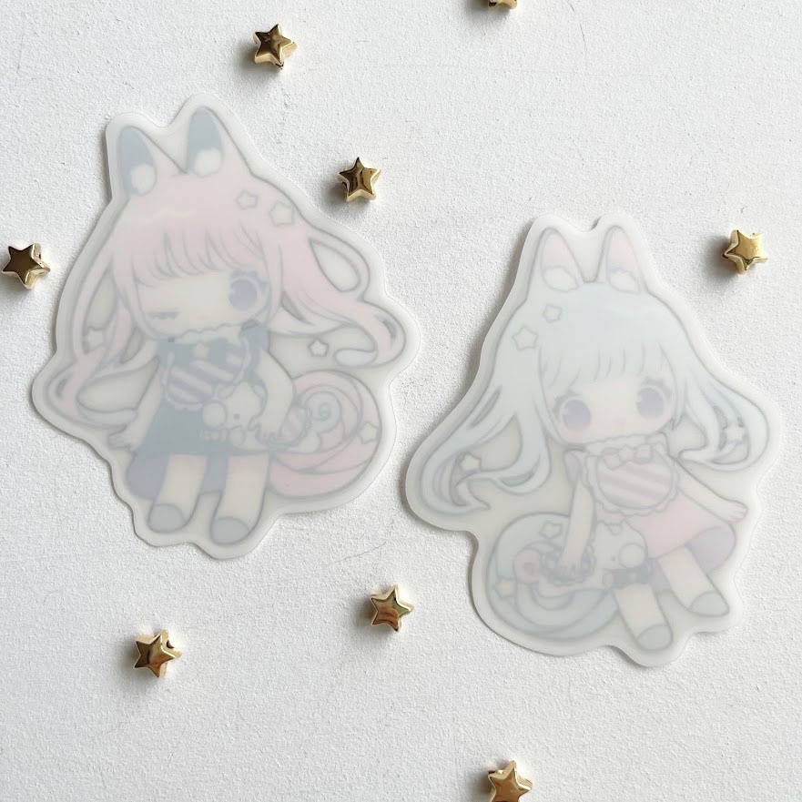 るるとひな*ステッカー