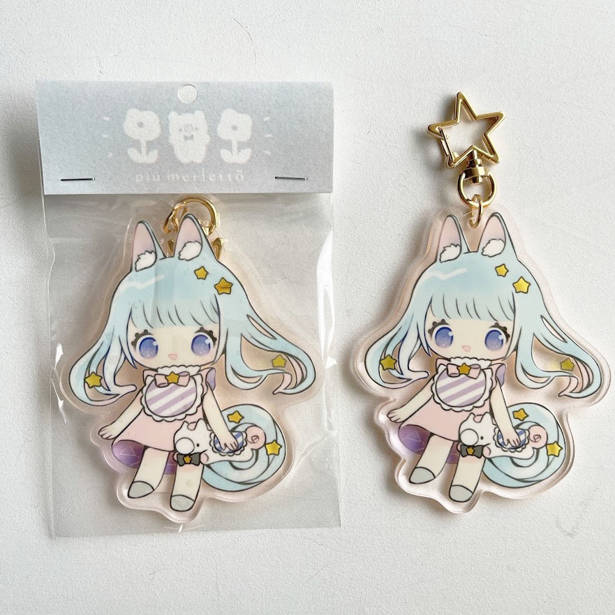 るるとひな*アクリルキーホルダー
