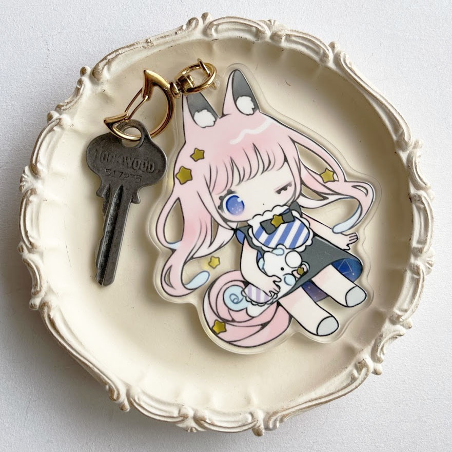 るるとひな*アクリルキーホルダー
