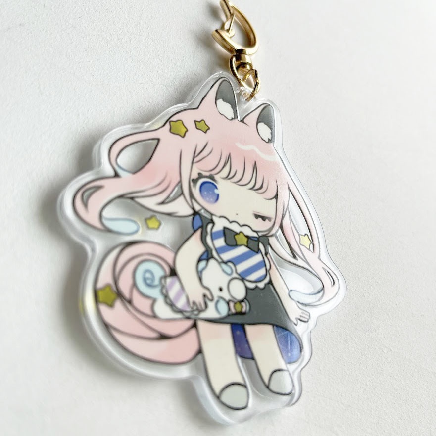 るるとひな*アクリルキーホルダー