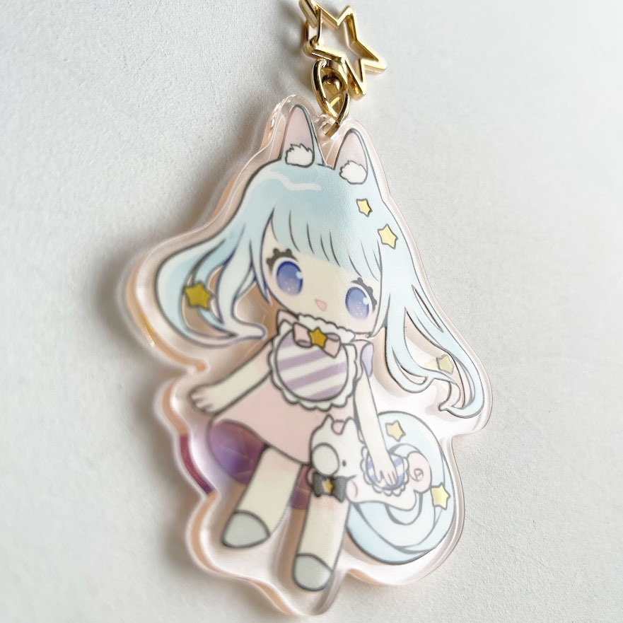 るるとひな*アクリルキーホルダー