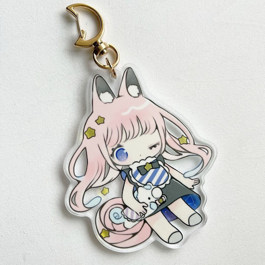 るるとひな*アクリルキーホルダー