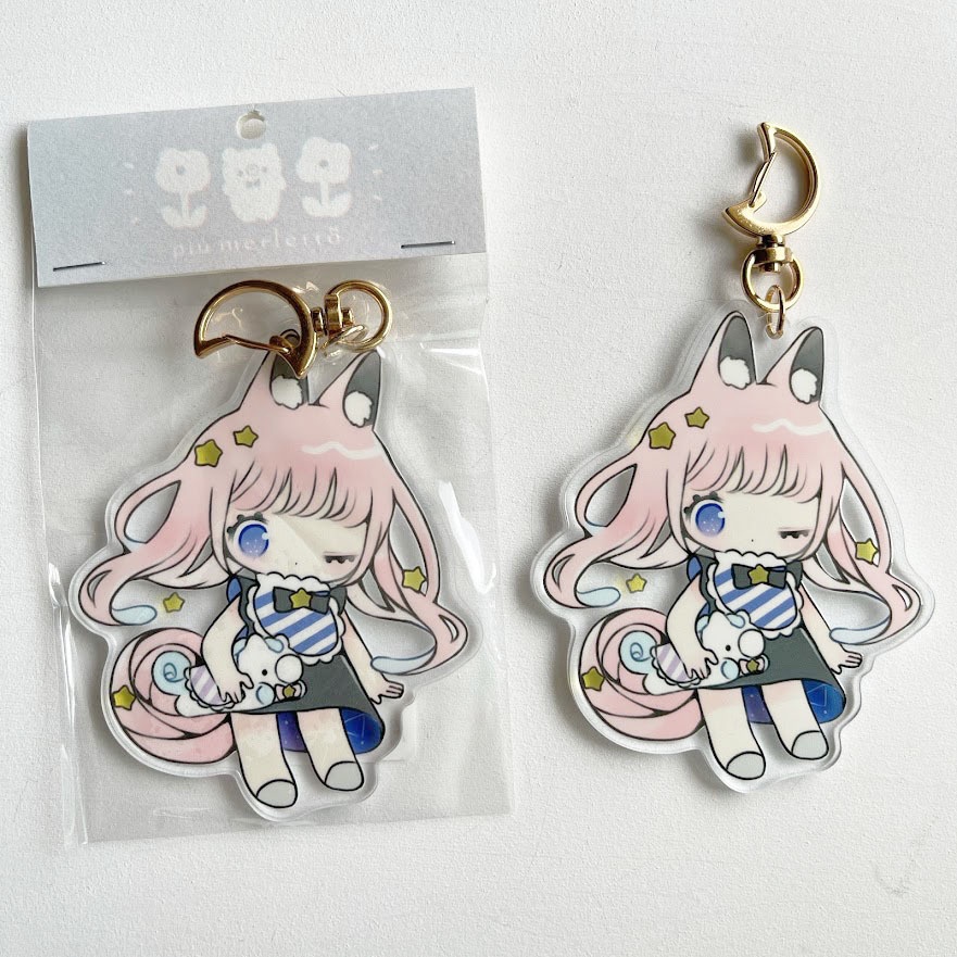 るるとひな*アクリルキーホルダー