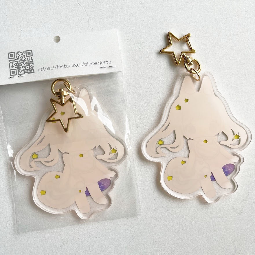 るるとひな*アクリルキーホルダー