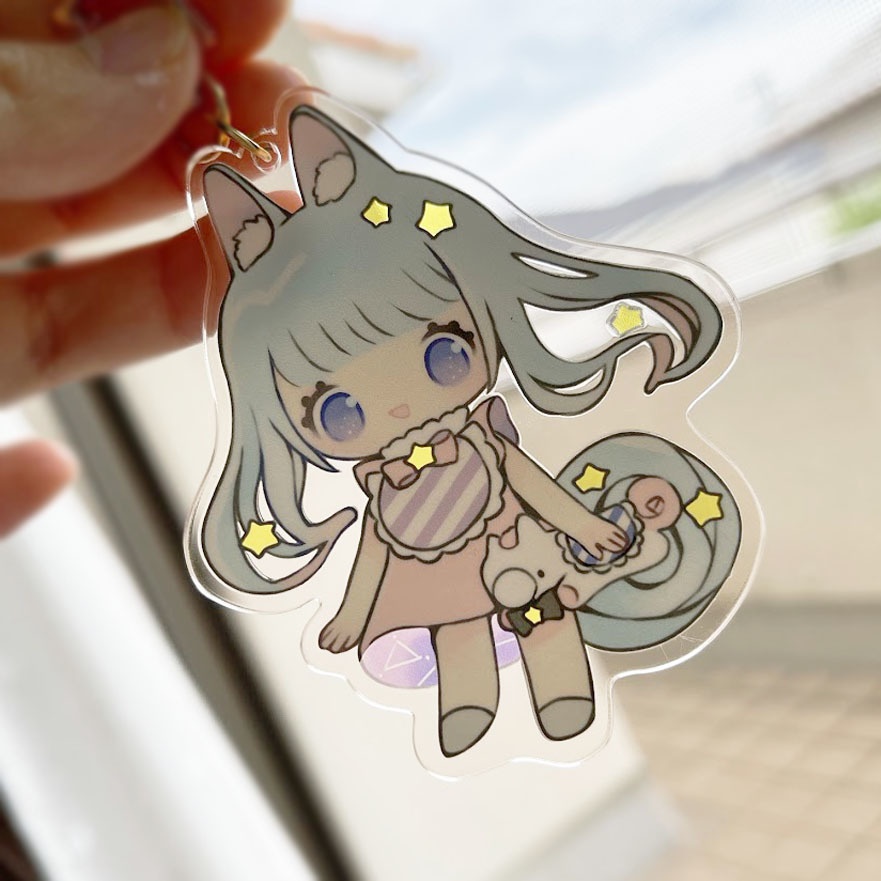るるとひな*アクリルキーホルダー