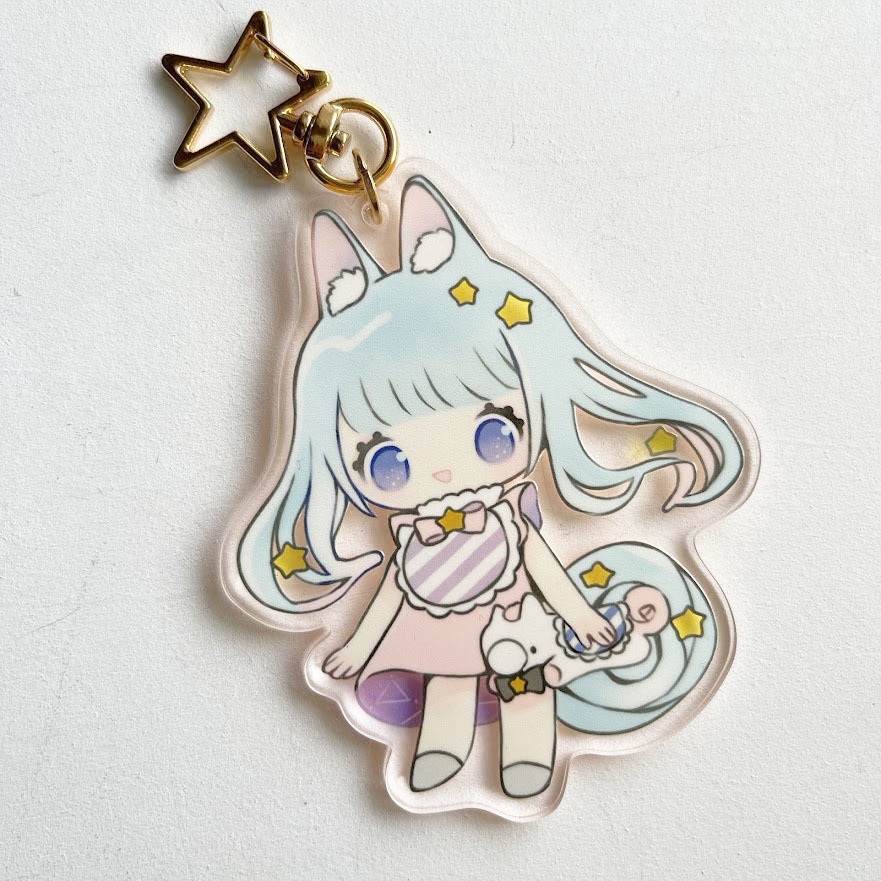 るるとひな*アクリルキーホルダー