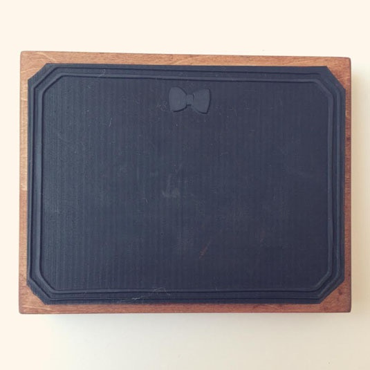 シンプルリボン枠*はんこ