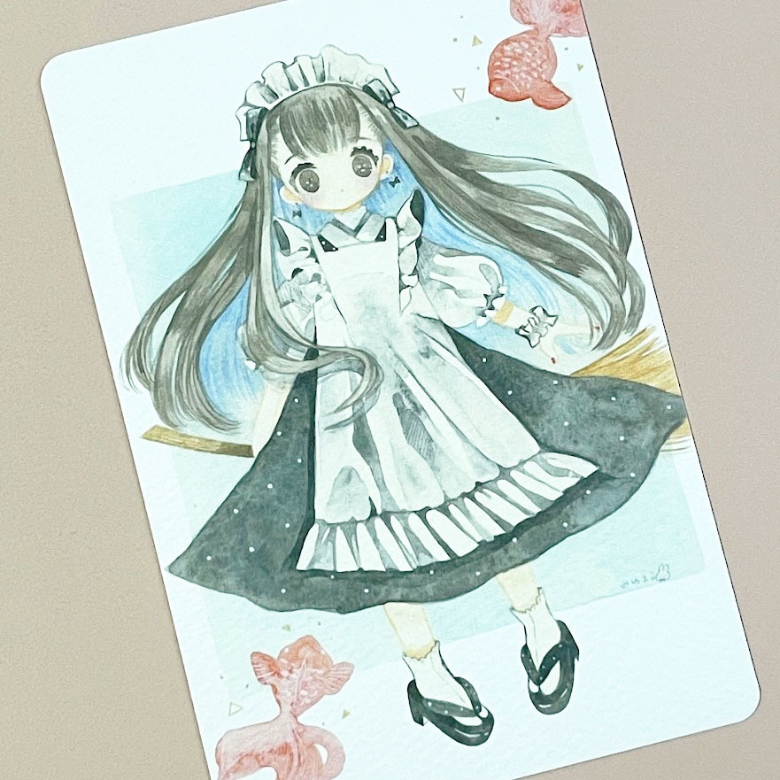 洋風・和風メイドさん*ポストカード