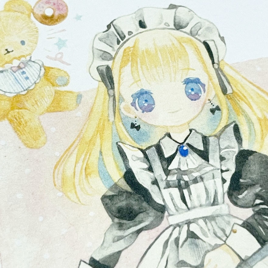 洋風・和風メイドさん*ポストカード