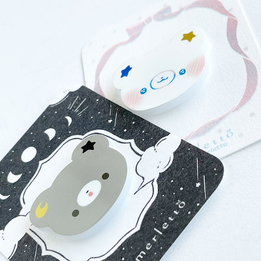 月くまと星くま*アクリルマグネット