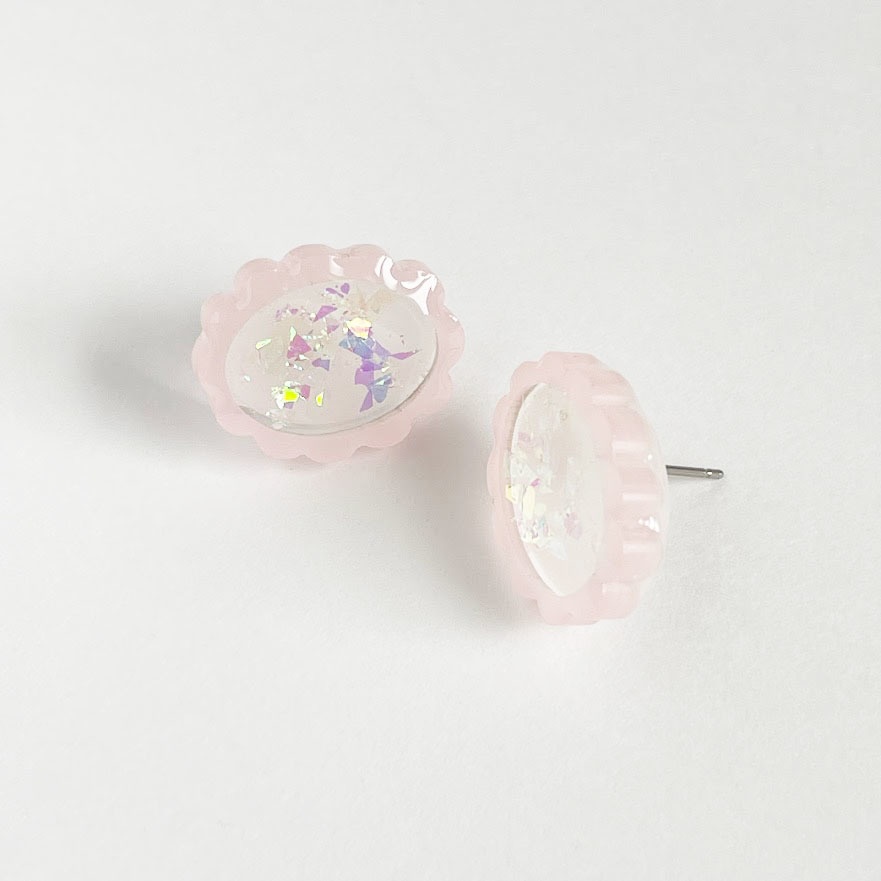 キラキラもくもく飴ちゃんピアス・イヤリング