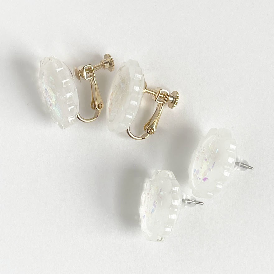 キラキラもくもく飴ちゃんピアス・イヤリング