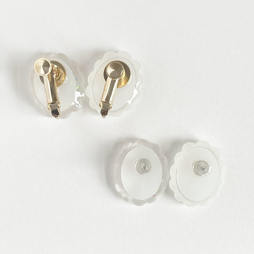 キラキラもくもく飴ちゃんピアス・イヤリング