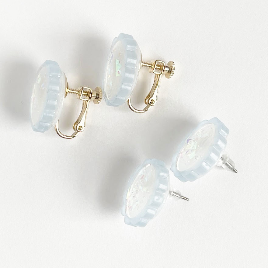 キラキラもくもく飴ちゃんピアス・イヤリング