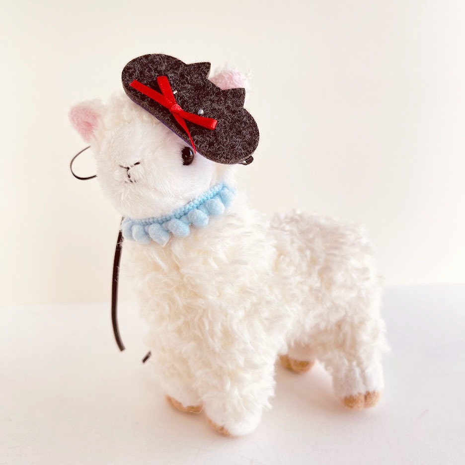 ドール*オッドアイ黒猫アイマスク