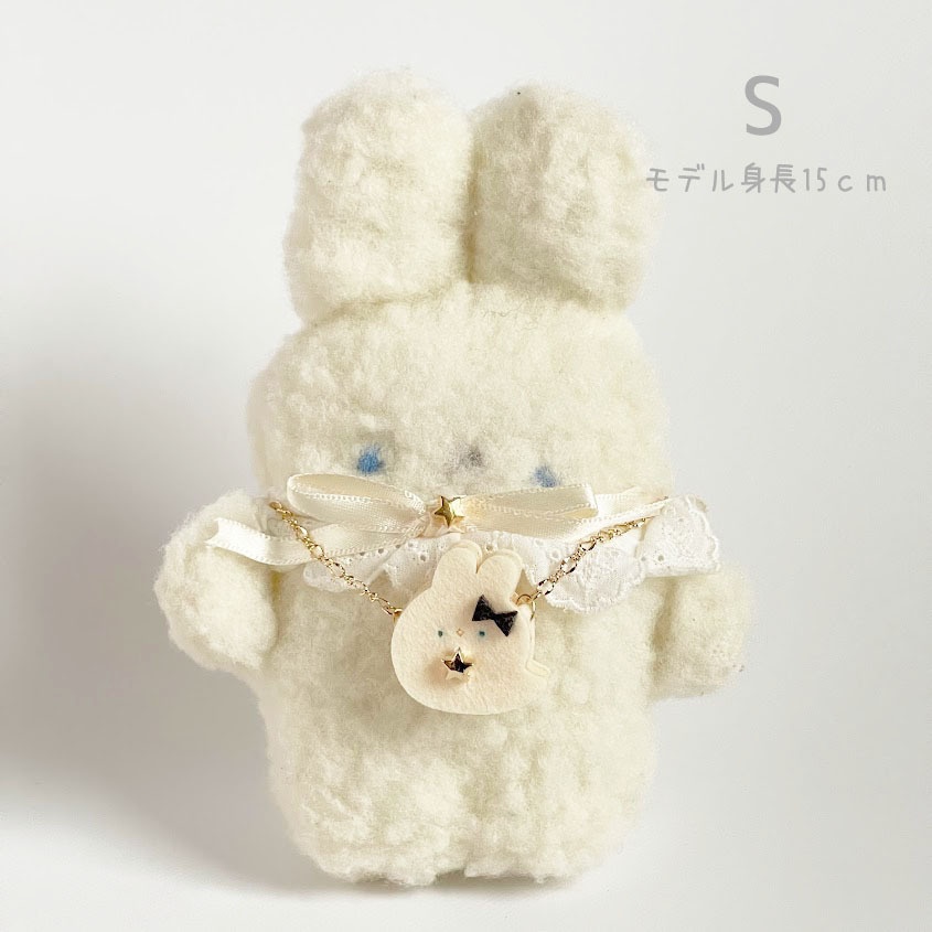 ドール*おばけうさぎポシェット